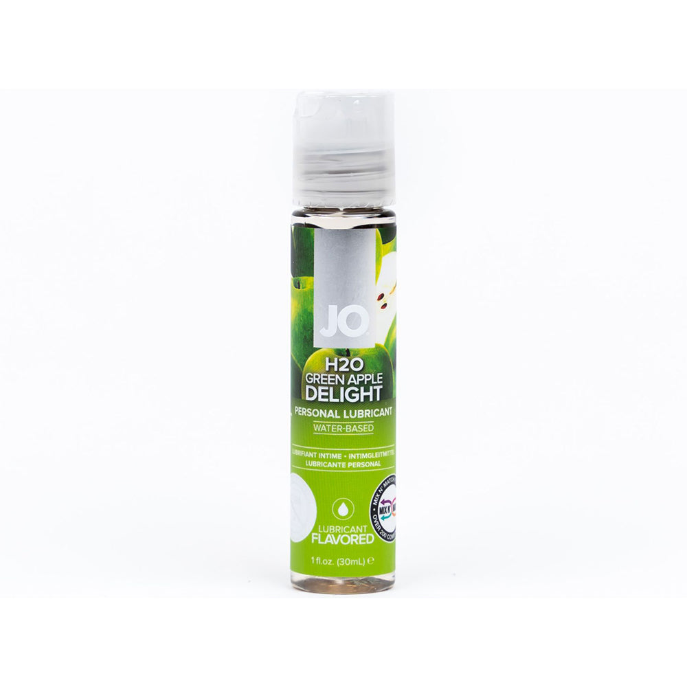 JO H2O Green Apple Delight Flavored Water-Based Lubricant 1 oz