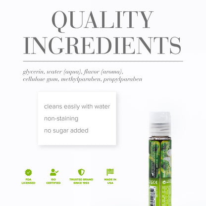 JO H2O Green Apple Delight Flavored Water-Based Lubricant 1 oz