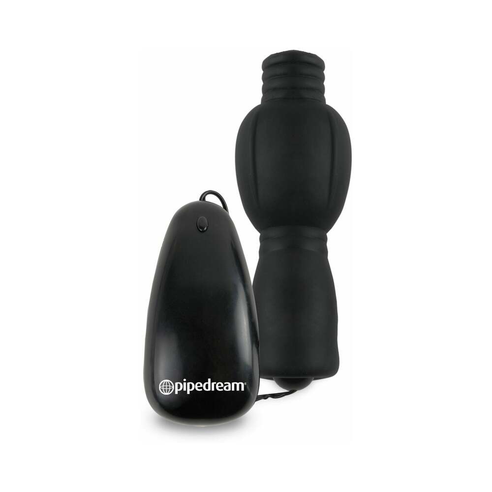 Pipedream Fetish Fantasy Series Vibrating Head Teazer Glans Massager - Black