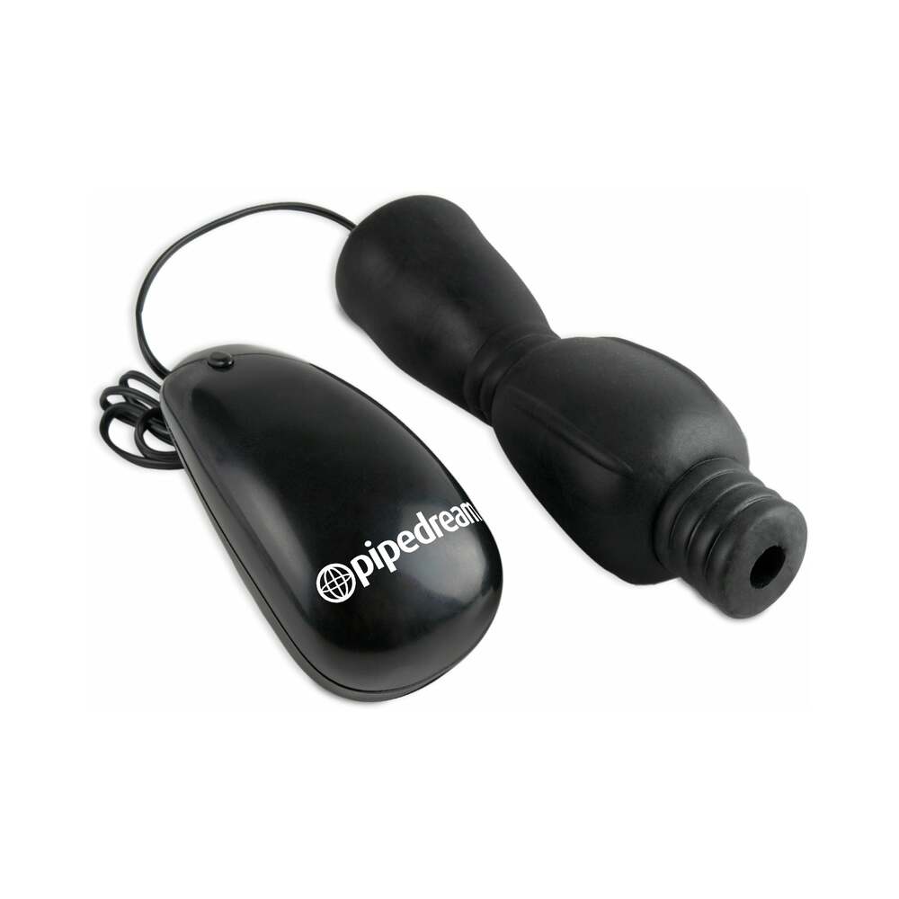 Pipedream Fetish Fantasy Series Vibrating Head Teazer Glans Massager - Black