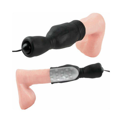 Pipedream Fetish Fantasy Series Vibrating Head Teazer Glans Massager - Black