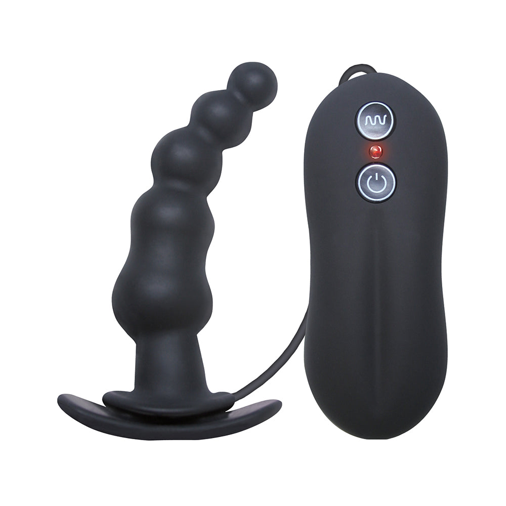 NS Novelties Tinglers Vibrating Plug – Black – Silicone with Intense Vibration