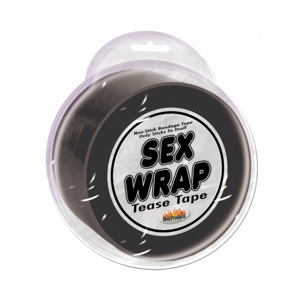 Hott Products Sex Wrap 100 ft. Bondage Tape – Black