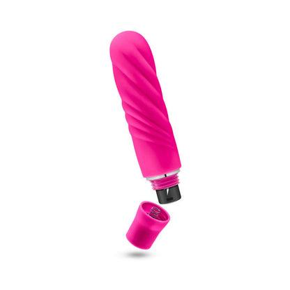 Blush Luxe Nimbus Mini Silicone Vibrator – 10 Vibrating Functions – Pink
