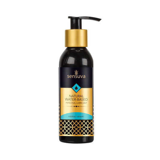 Sensuva Natural Water-Based Personal Moisturizer 4.2 oz – Clear