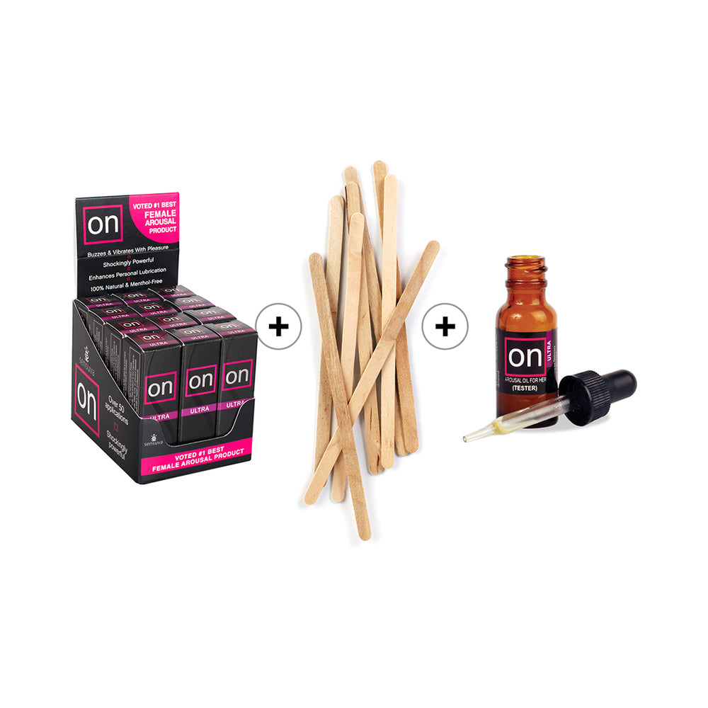 Sensuva ON Ultra Arousal Oil Refill Kit – 12 Bottles