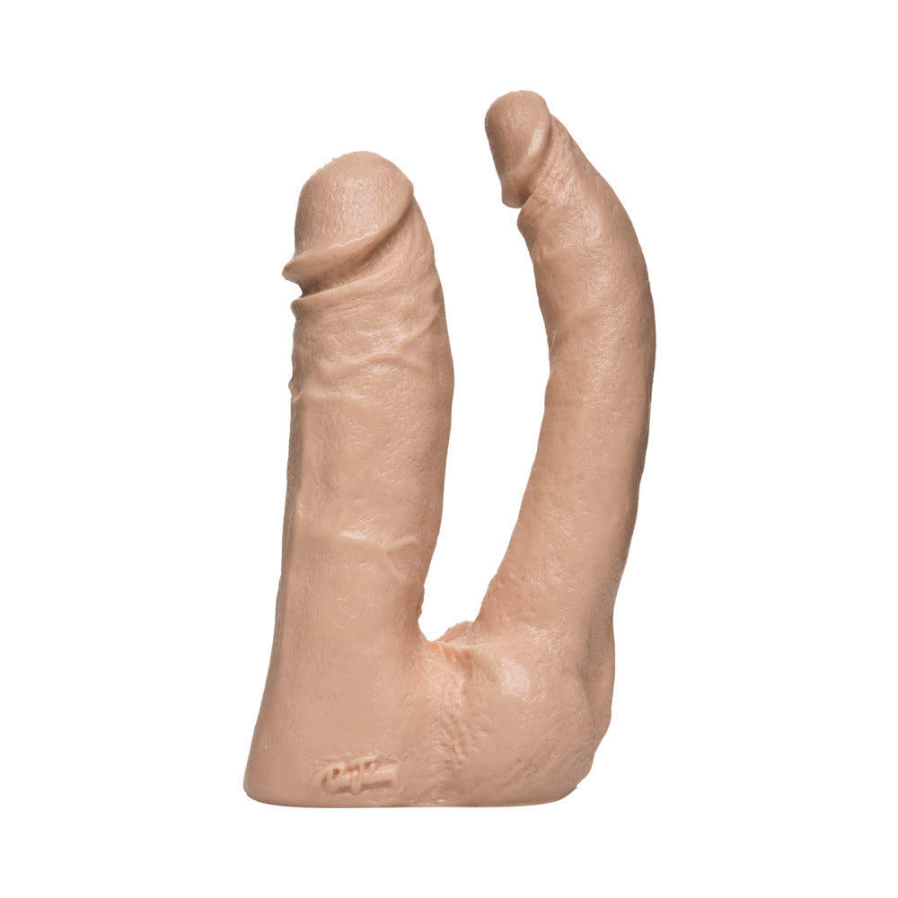 Doc Johnson Naturals Rubberline Double Penetrator – Flesh