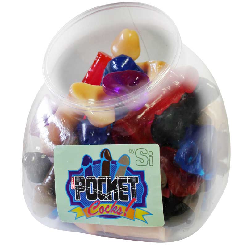 SI Novelties 3in Pocket Cocks – Assorted Colors – 3 in Long