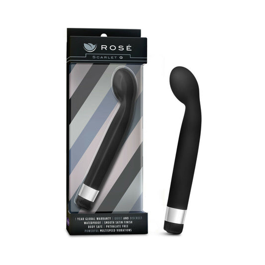 Blush Rose Scarlet G Slimline G-Spot Vibrator – Black – Multi-Speed