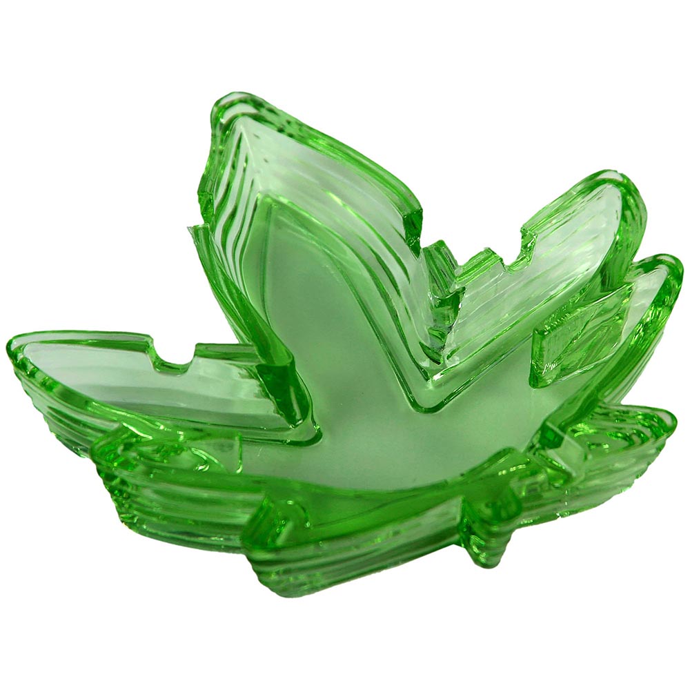 Kheper Games Pot Leaf Ashtray 4-Pack – Assorted Colors