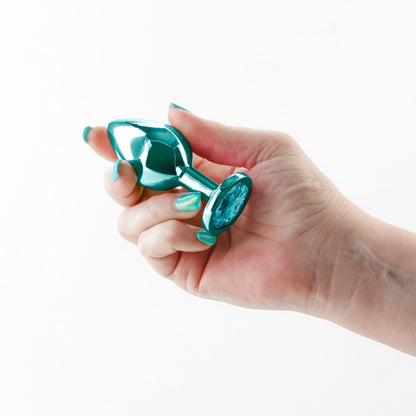 NS Novelties Rear Assets Medium Anal Toy - Teal