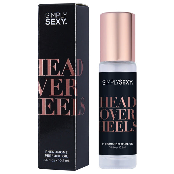 Simply Sexy Head Over Heels Pheromone Perfume Oil Roll-On - Fruity Floral - 10.2ml