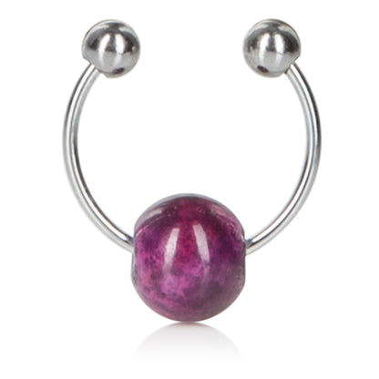 CalExotics Purple Chain Nipple Clamps – Adjustable and Comfortable