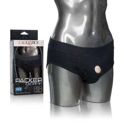 CalExotics Packer Gear Brief Harness - Extra Small/Small - Black