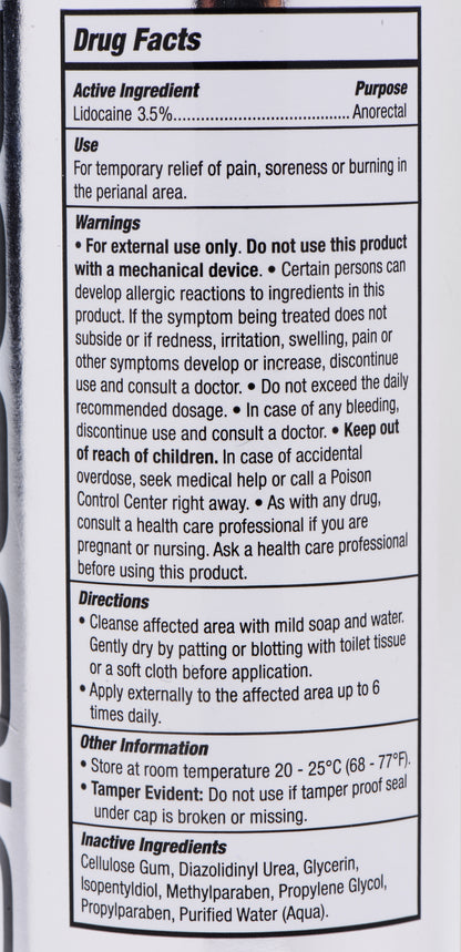 Passion Anal Desensitizing Lubricant - 3.5% Lidocaine - Anal Lubricant - 8.25 Fl. Oz.