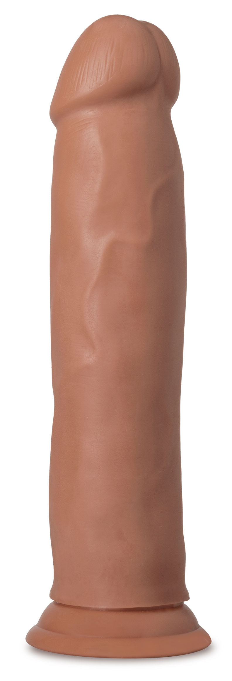 Au Naturel Carlos 9 Inch Dong – Mocha with Suction Cup Base