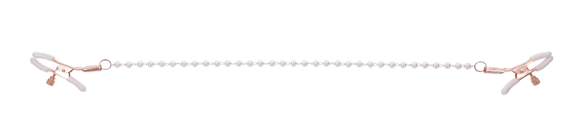 Sportsheets Peaches N Creame Pearl Nipple Clamps – Pink