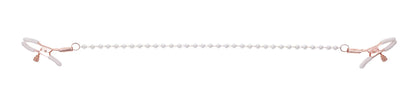 Sportsheets Peaches N Creame Pearl Nipple Clamps – Pink