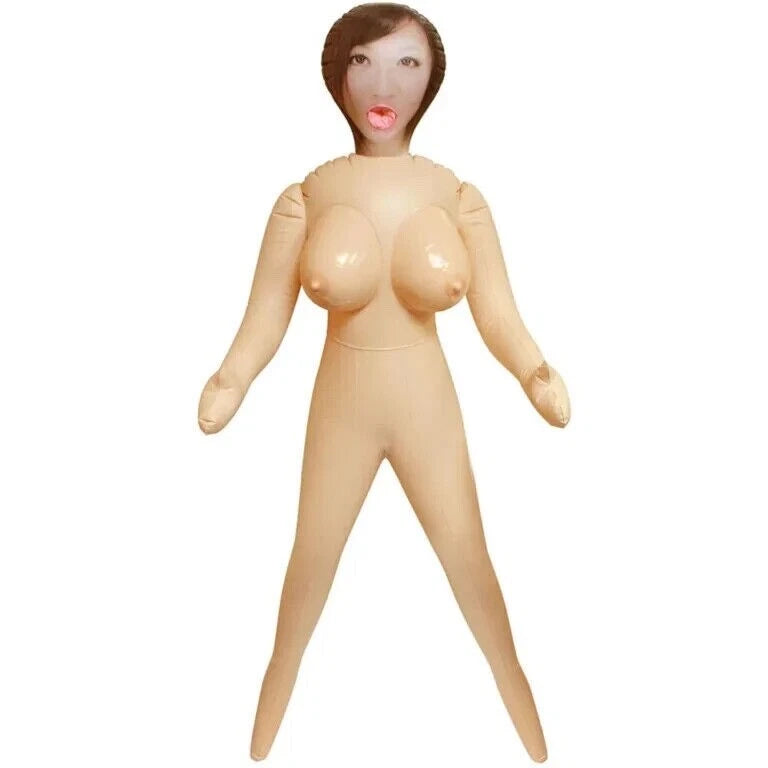 Nasstoys Ming Inflatable Love Doll with 3 Love Holes - Beige