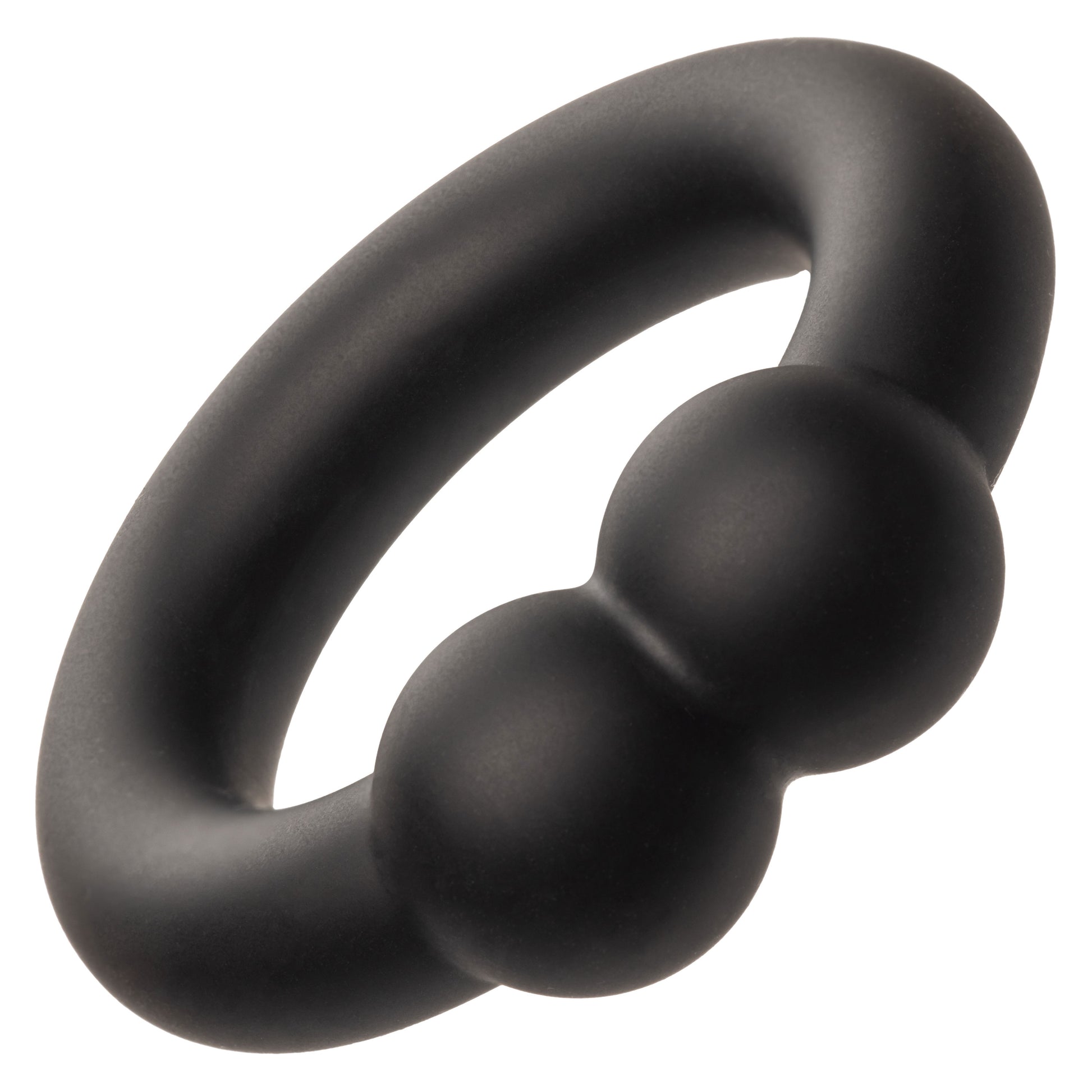 CalExotics Alpha Liquid Silicone Muscle Ring – Black – Enhancer Ring