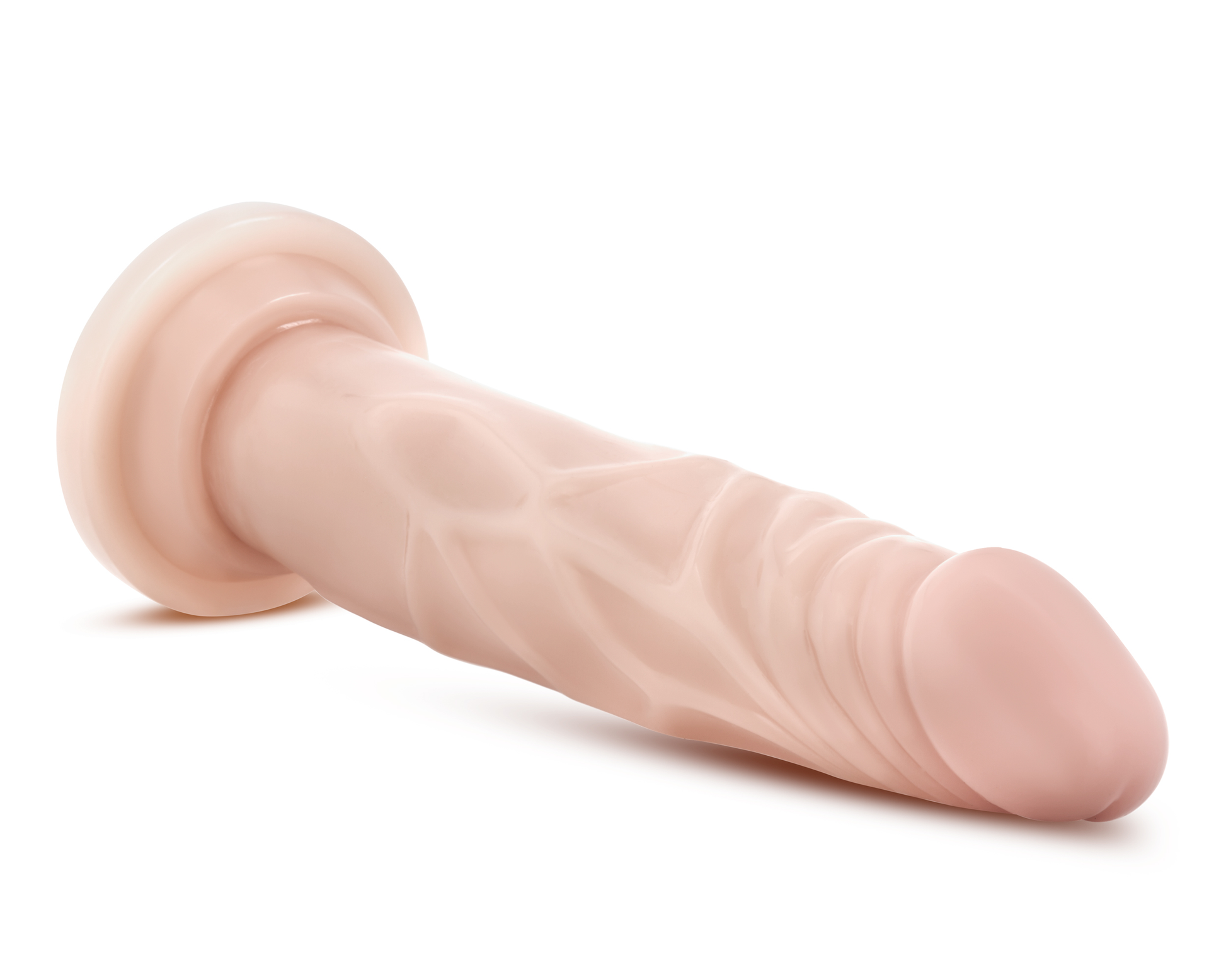 Dr. Skin Silicone Dr. Carter 7 Inch Dong with Suction Cup - Vanilla