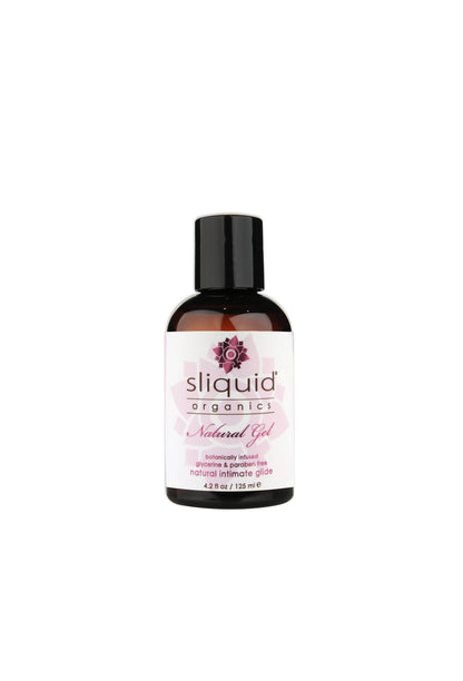 Sliquid Organics Natural Gel – Aloe-Based Personal Lubricant – 4.2 Fl Oz