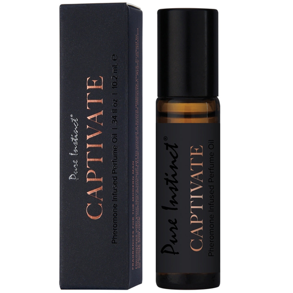 Pure Instinct Pheromone Perfume Oil Captivate - 10ml - Floral and Fruity Fragrance