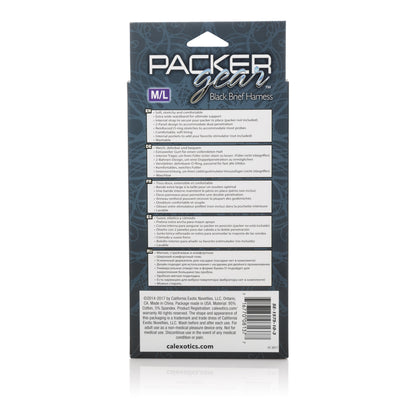 CalExotics Packer Gear Brief Harness – Medium/Large – Black