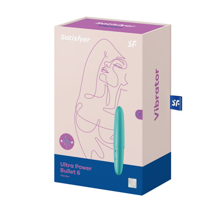 Satisfyer Ultra Power Bullet 6 Mini Vibrator – Turquoise