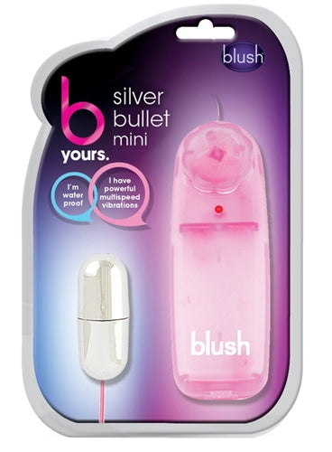 Blush Silver Bullet Mini - Multi-Speed Vibrating Bullet - Pearl Pink