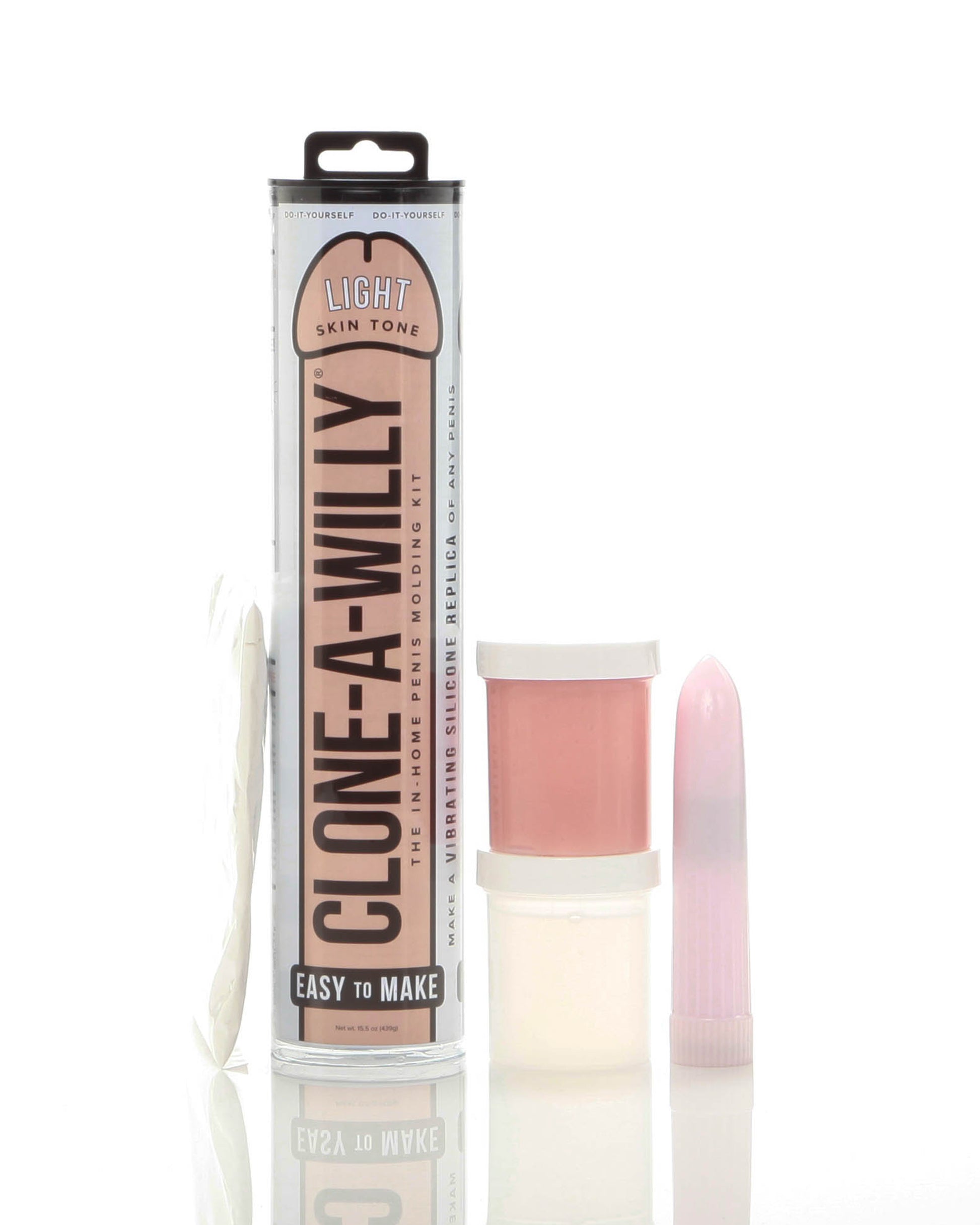 Clone-a-Willy Light Skin Tone Kit – Silicone Vibrating Replica