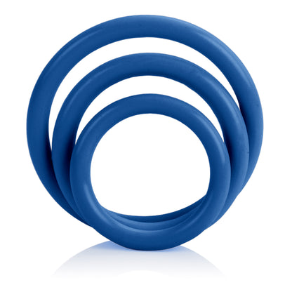 CalExotics Tri-Rings Multi-Purpose Rings Set – Blue