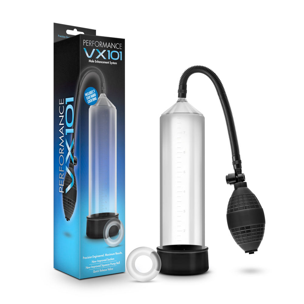 Blush Performance VX101 Male Enhancement Pump – Clear