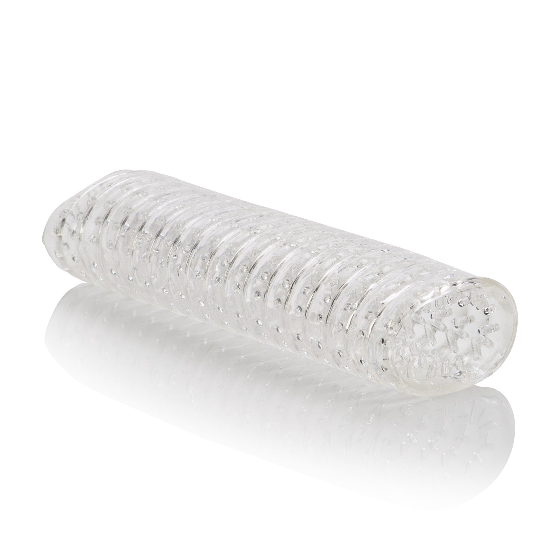 CalExotics Hand Job Stroker – Super-Stretchy Textured Masturbation Sleeve – Gold