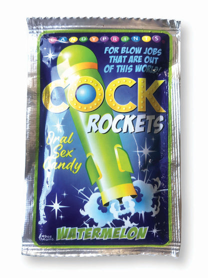 Cock Rockets Watermelon Oral Sex Candy – Watermelon Flavor