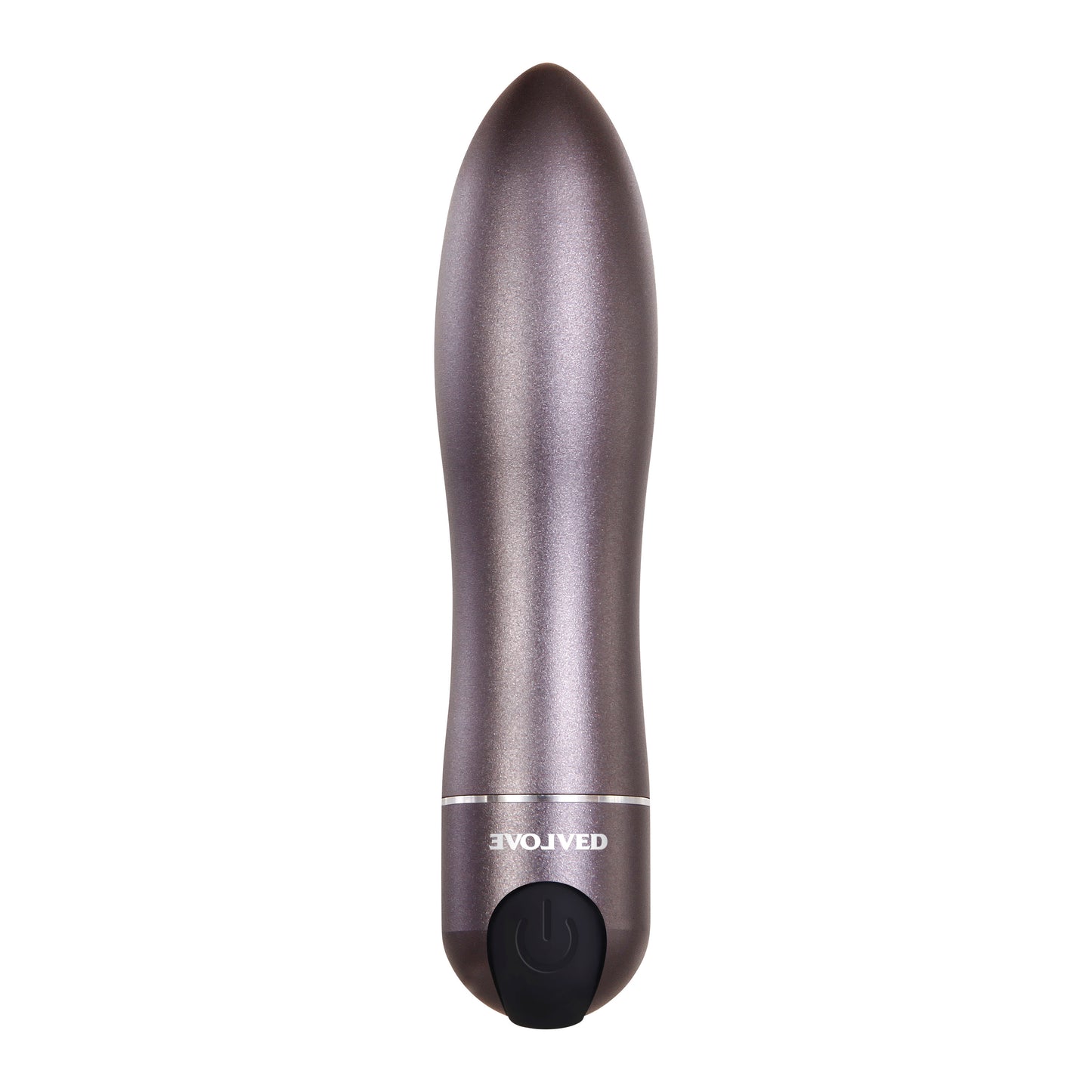 Evolved Novelties Travel-Gasm 10-Speed Waterproof Bullet Vibrator - Gunmetal