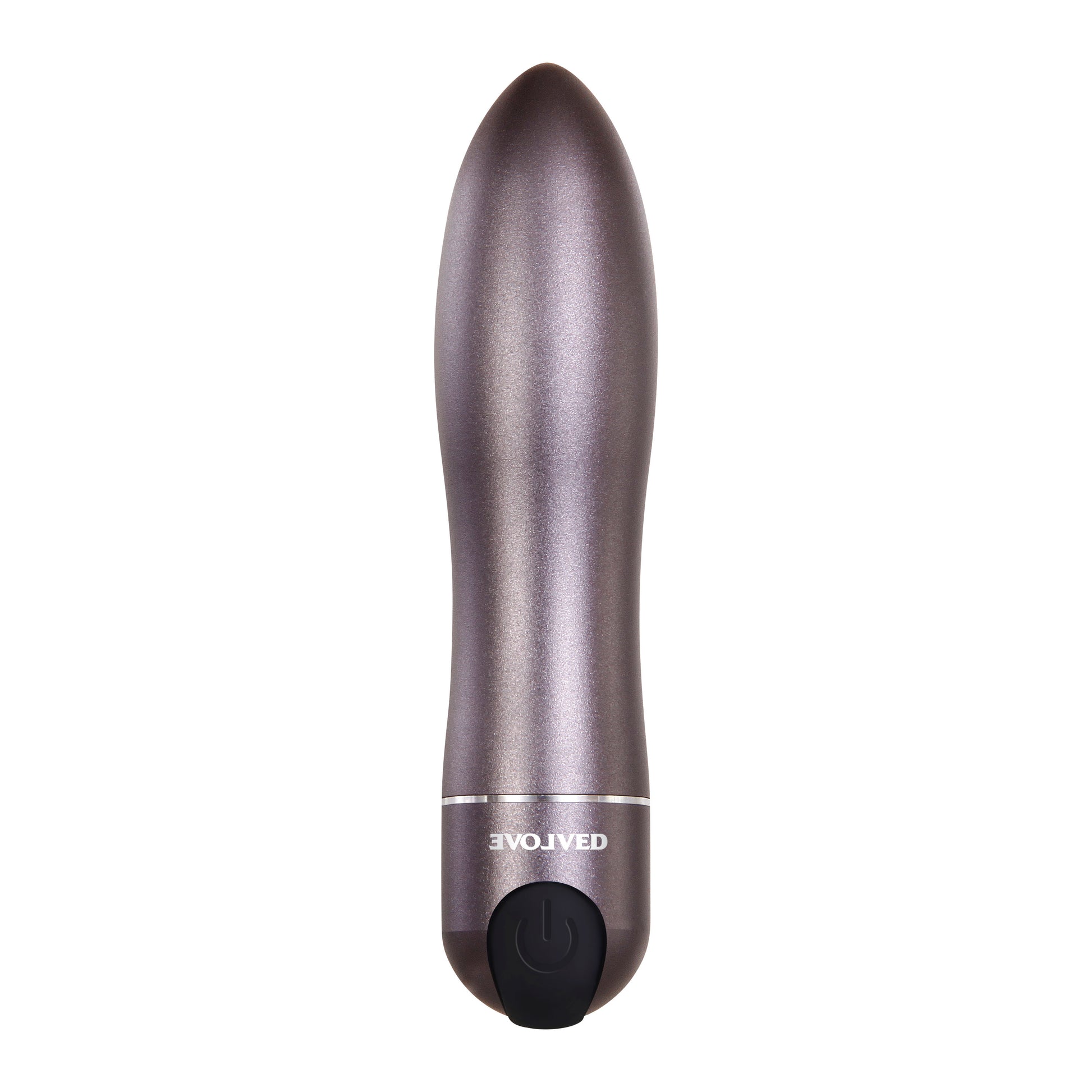 Evolved Novelties Travel-Gasm 10-Speed Waterproof Bullet Vibrator - Gunmetal