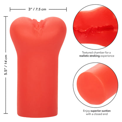 Cheap Thrills The She Devil Stroker – Red – Closed-End Design