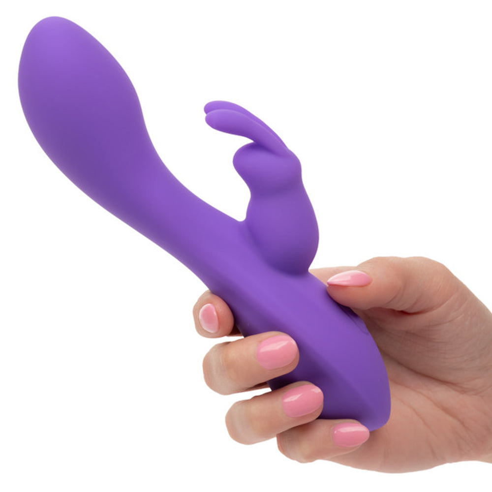 CalExotics Flex Bend & Hold Double Rumbler – Purple Dual Motor Massager