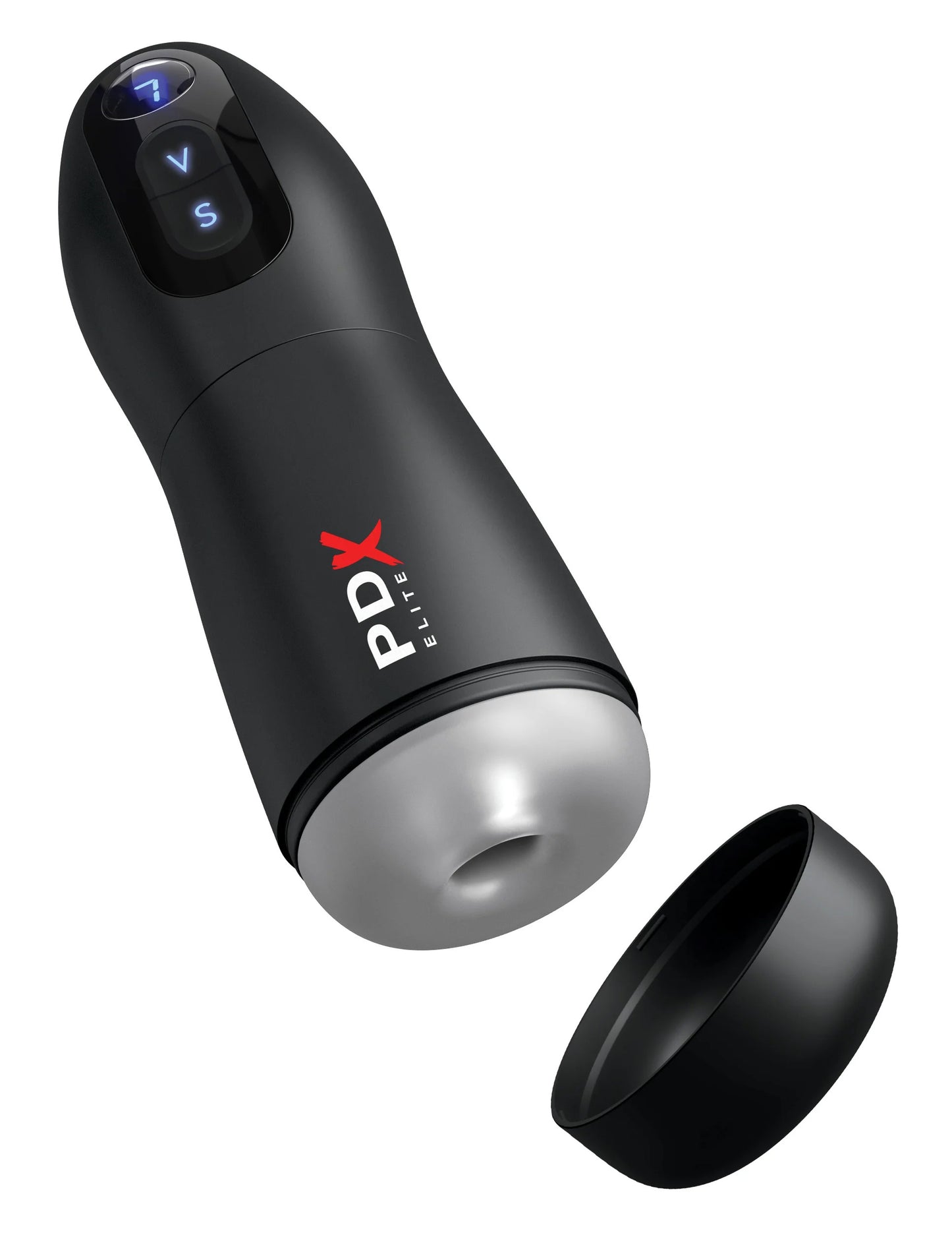 Pipedream PDX ELITE SUCK-O-MATIC Stroker with Suction and Vibration - Black