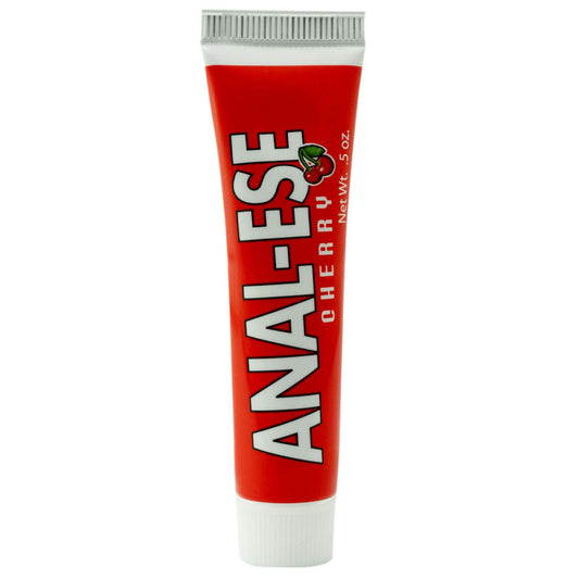 Anal-Ese Cherry Flavored Desensitizing Lubricant – 0.5 Oz