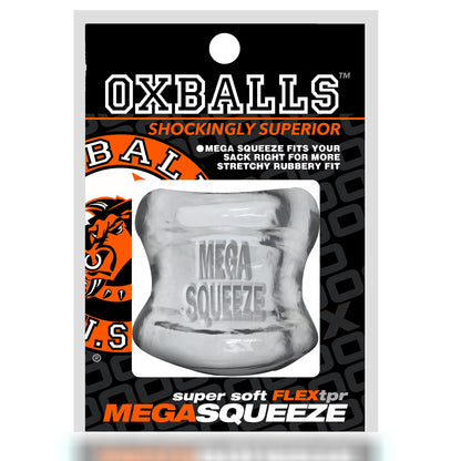 Oxballs Mega Squeeze Ergofit Ballstretcher – Clear