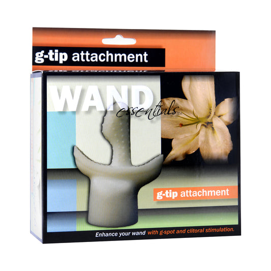 Wand Essentials G-Tip Attachment – White – TPR Accessory for G-Spot Stimulation