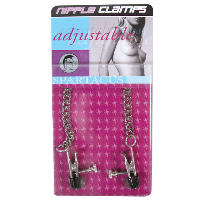 Spartacus Classic Adjustable Nipple Clamps – Multi-Color