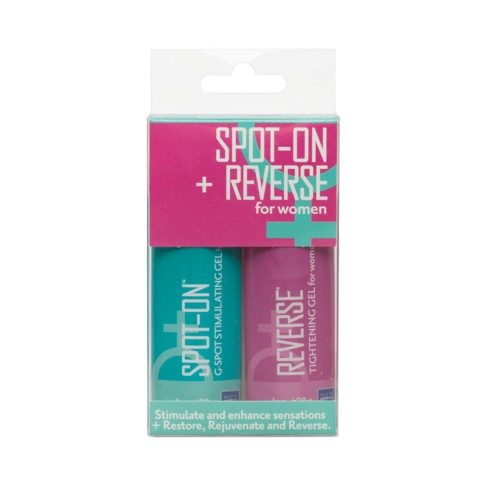 Doc Johnson Spot-On + Reverse Sexual Enhancement Kit – White