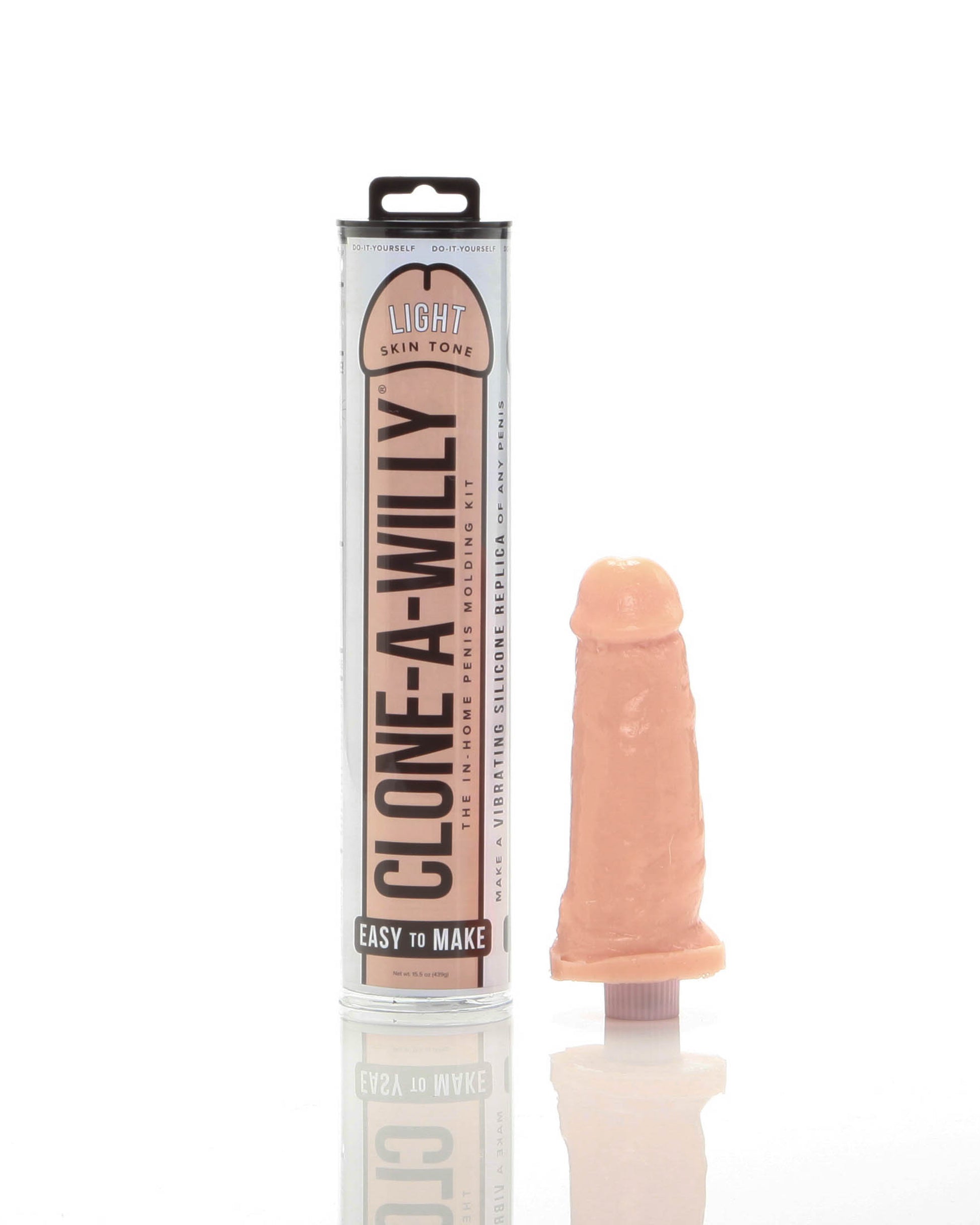 Clone-a-Willy Light Skin Tone Kit – Silicone Vibrating Replica