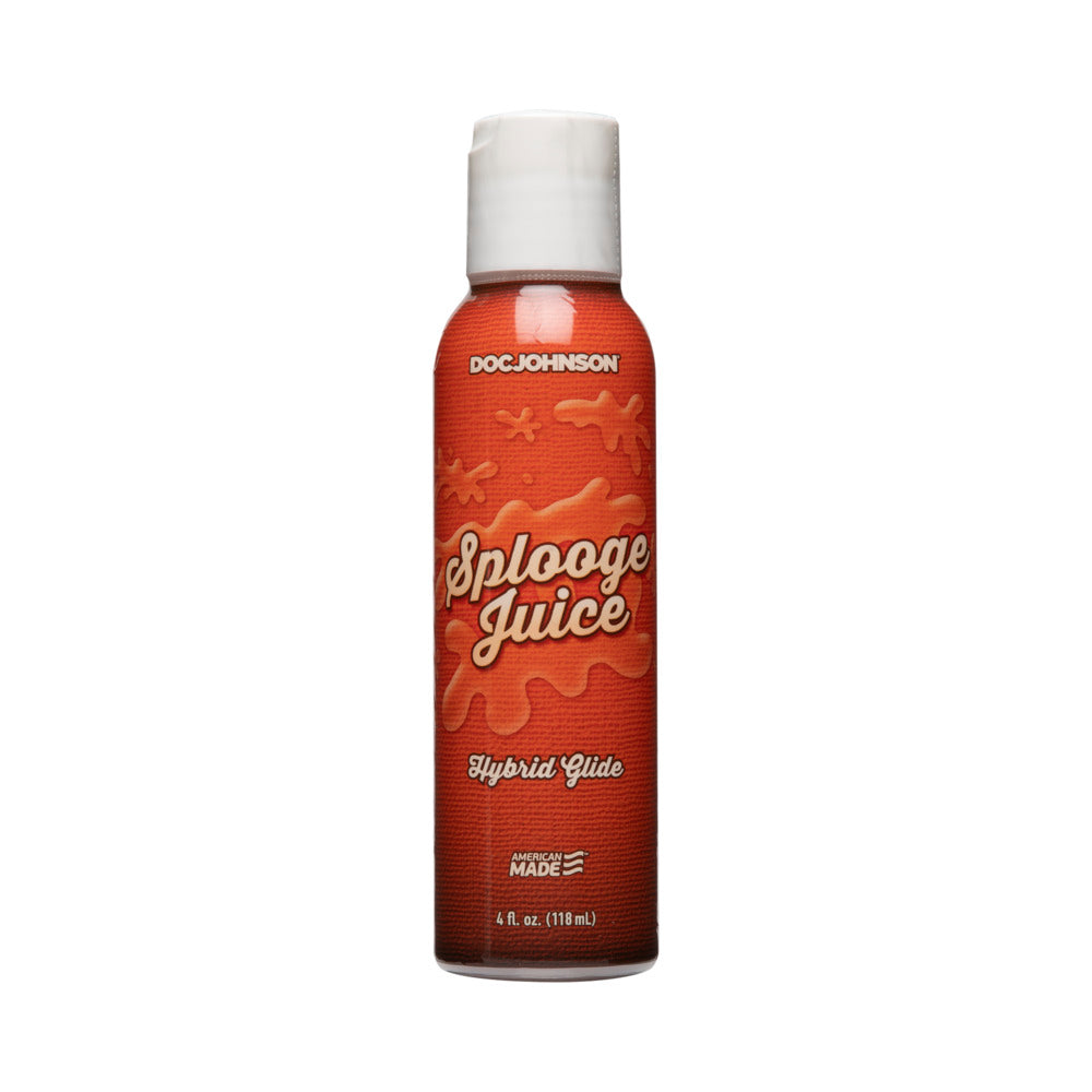 Doc Johnson Splooge Juice 4oz – Hybrid Water-based and Silicone Lubricant – Orange