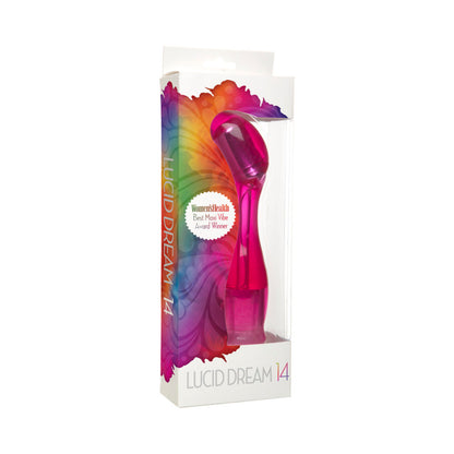 Doc Johnson Lucid Dreams #14 G-Spot Vibrator – Hot Pink