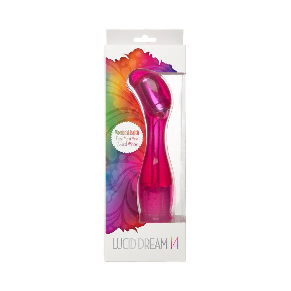 Doc Johnson Lucid Dreams #14 G-Spot Vibrator – Hot Pink