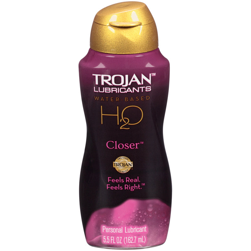 Trojan H2O Closer Personal Lubricant – Clear – 5.5 oz